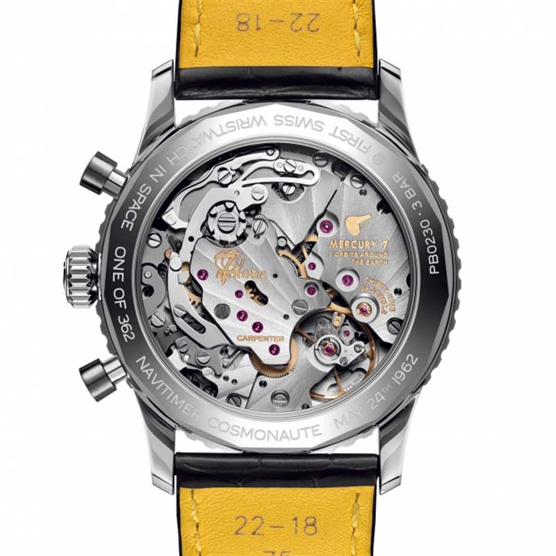 Breitling 百年靈Navitimer Cosmonaute精采復刻首枚進入太空的瑞士表-復刻表