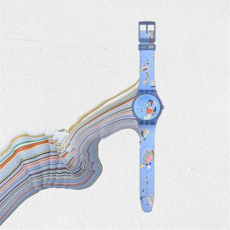 斯沃琪Swatch X Centre Pompidou系列將六幅名畫放在腕上-復(fù)刻表