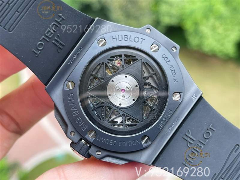 RS廠(chǎng)宇舶恒寶big bang刺青二代陶瓷復(fù)刻表做工評(píng)測(cè)-復(fù)刻表