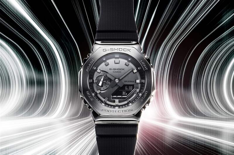 期待而久2021最新Casio G-Shock GM-2100換上精鋼表殼-復(fù)刻表