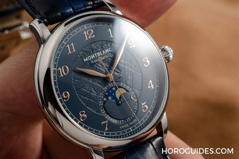 MONTBLANC - 冰川紋藍面，暮色下的白朗峰頂印象｜Montblanc明星傳承系列限量新作