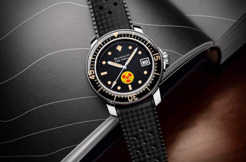 寶珀Blancpain Fifty Fathoms No Rad|讓經(jīng)典設(shè)計(jì)回歸的搶眼之作-復(fù)刻表