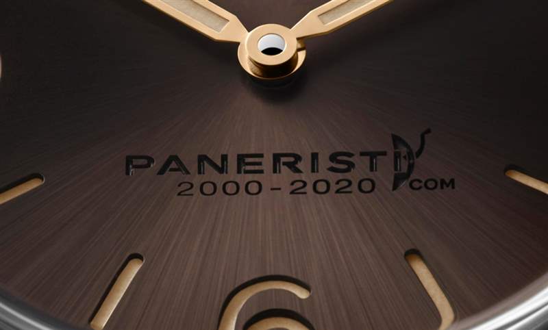 好個(gè)古早味!沛納海推出棕面Radiomir Venti向Paneristi.com 20周年致意-復(fù)刻表