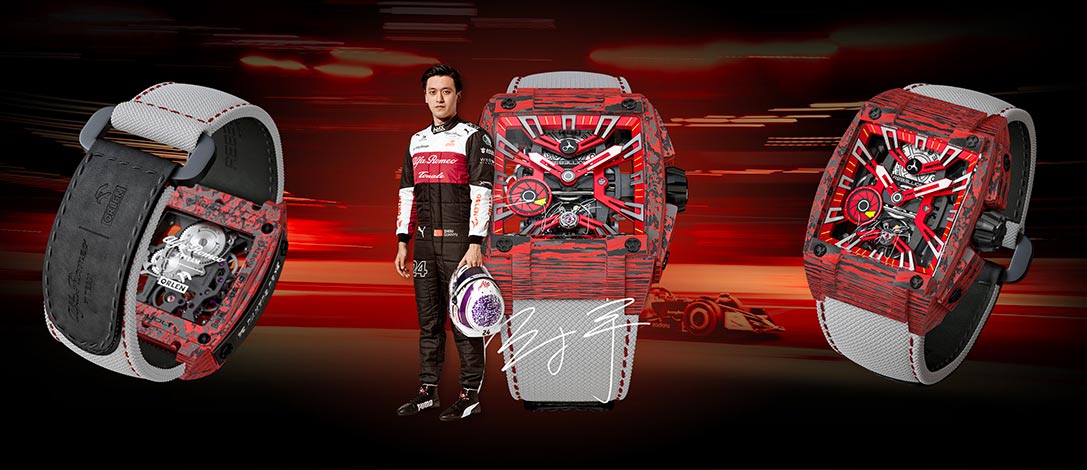 真力時天頂計時大師運動兩種音調(diào)-叛亂RE-VOLT VALTTERI BOTTAS C42 和 ZHOU GUANYU C42-復(fù)刻表
