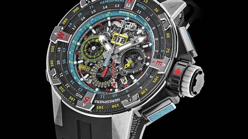 理查德·米勒 RM 60-01 自動飛返計時碼表 LES VOILES DE ST BARTH-復(fù)刻表