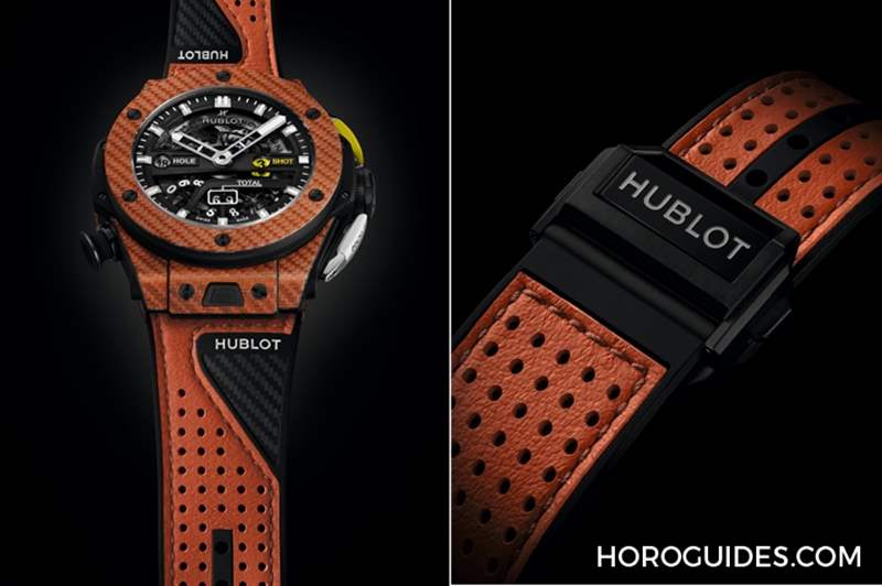 HUBLOT - 橘色、超輕量、可計桿數(shù)，Hublot Big Bang Unico高爾夫球表新色亮相