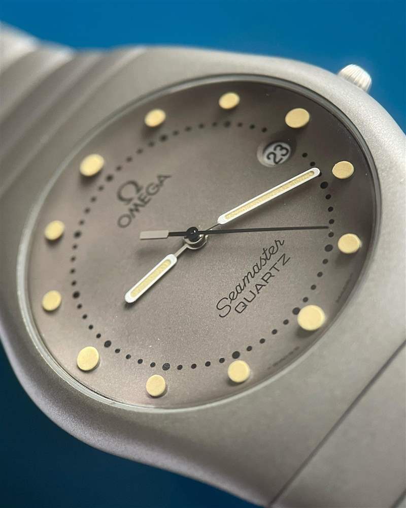 有錶友在IG分享Seamaster Recife，讓人驚覺最平價(jià)的歐米茄早在30多年前就出現(xiàn)過了。（IG@steviemac1040）