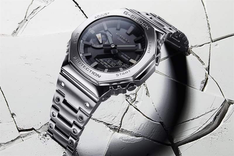 Casio 2022 GM-B2100 價錢 介紹 Casio 2022最新GM-B2100|全鋼「農(nóng)家橡樹」煉成-復刻表