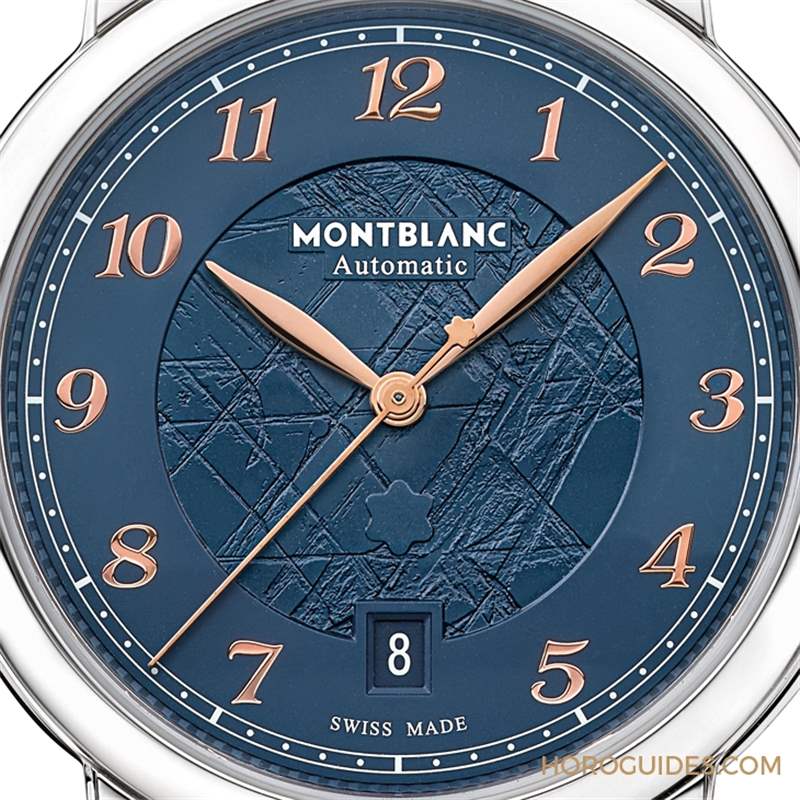 MONTBLANC - 冰川紋藍面，暮色下的白朗峰頂印象｜Montblanc明星傳承系列限量新作