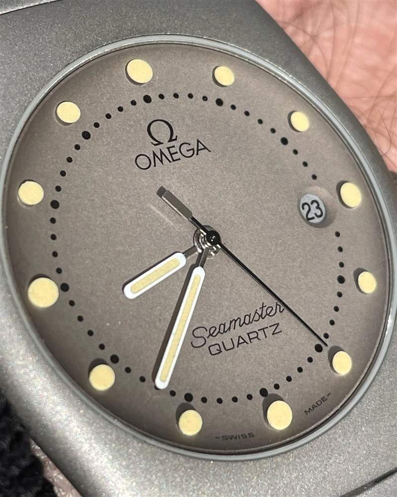有錶友在IG分享Seamaster Recife，讓人驚覺最平價(jià)的歐米茄早在30多年前就出現(xiàn)過了。（IG@steviemac1040）