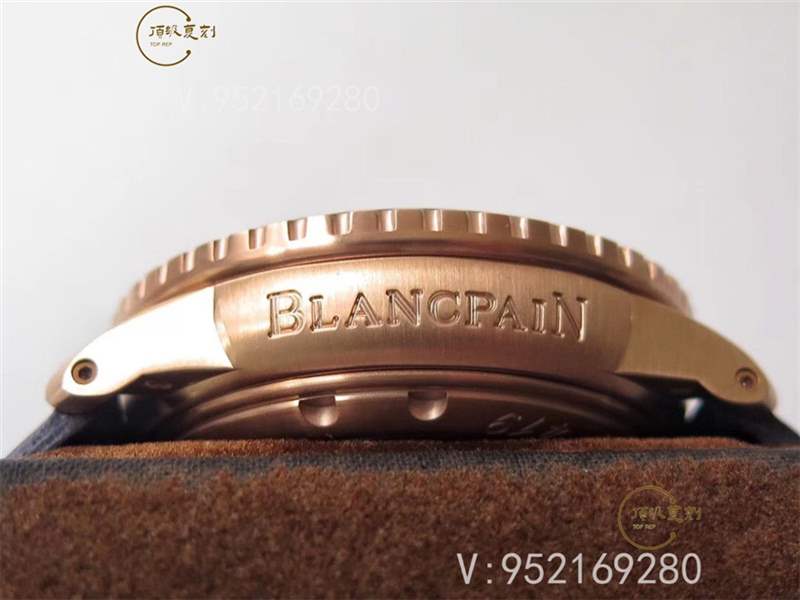 ZF廠(chǎng)寶珀五十噚5015B-3603C-63B玫瑰金藍(lán)盤(pán)復(fù)刻表做工怎么樣-復(fù)刻表