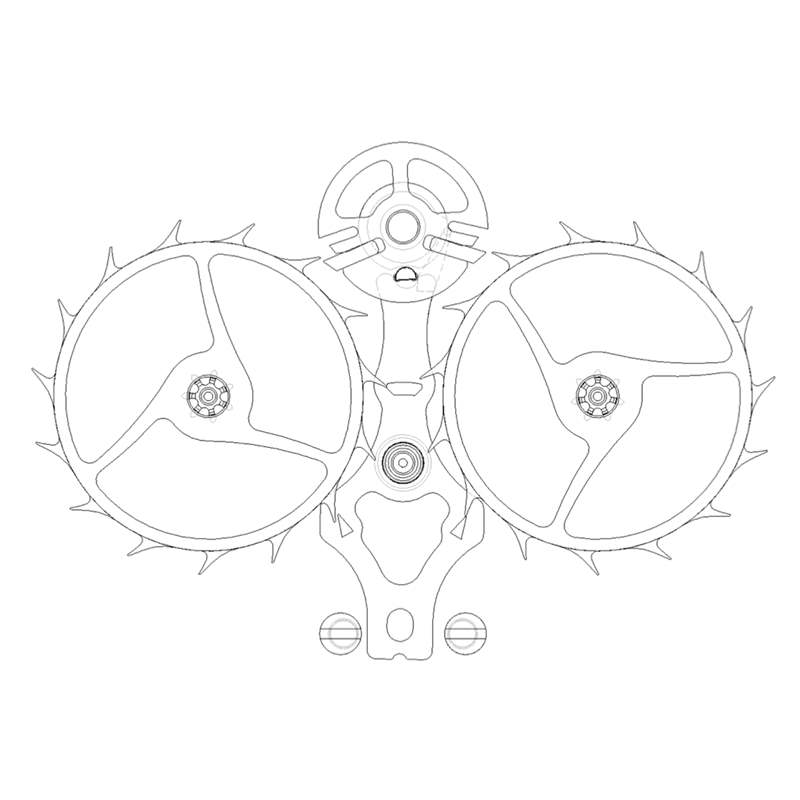 我了解到...... Lederer 的“節(jié)拍器”是了解他的中央脈沖計時碼表的關鍵-復刻表