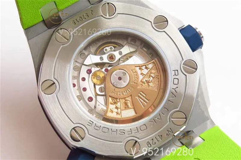 JF廠AP愛(ài)彼15710綠色配色皇家橡樹(shù)復(fù)刻表做工怎么樣-復(fù)刻表