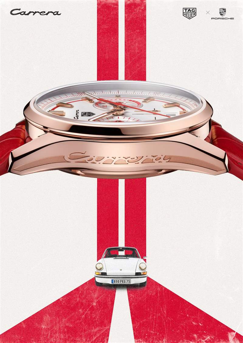 TAG Heuer Carrera x Porsche RS 2.7（參考編號(hào)：CBN2045.FC8316）售價(jià)：181,200港元（圖片來源：TAG Heuer）