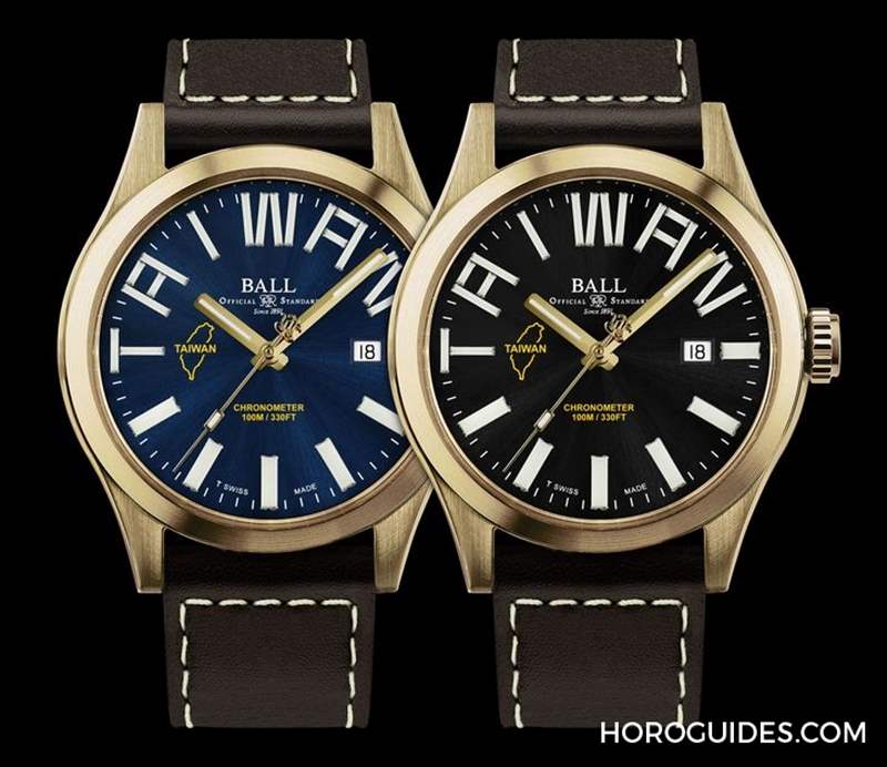 BALL WATCH - 鐵道迷注意！ 波爾表Engineer III 臺(tái)灣騰云號(hào)火車130周年紀(jì)念腕表