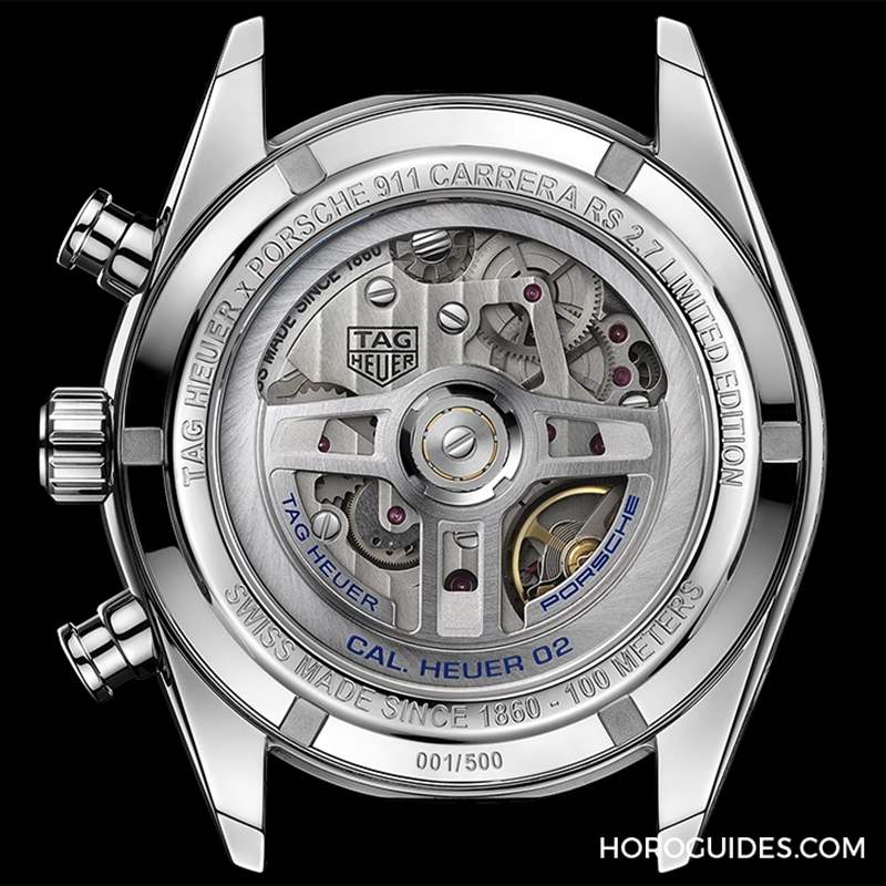 TAG HEUER - 最速德國(guó)量產(chǎn)車(chē)問(wèn)世50年，TAG Heuer推出Porsche 911 Carrera RS 2.7限量腕表傳神演繹