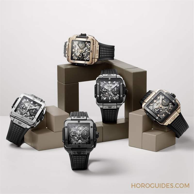 HUBLOT - 高階運動方表這樣搭，怎一個瀟灑了得｜Hublot Square Bang Unico計時碼表