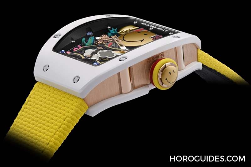 RICHARD MILLE - Richard Mille少見(jiàn)樂(lè)園化的一面！ RM 88 Smiley自動(dòng)上鏈陀飛輪腕表