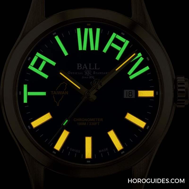 BALL WATCH - 鐵道迷注意！ 波爾表Engineer III 臺(tái)灣騰云號(hào)火車130周年紀(jì)念腕表
