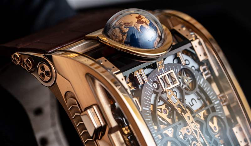 不再生產(chǎn):550,000 美元 Hysek Colosso GMT 三問腕表-復(fù)刻表