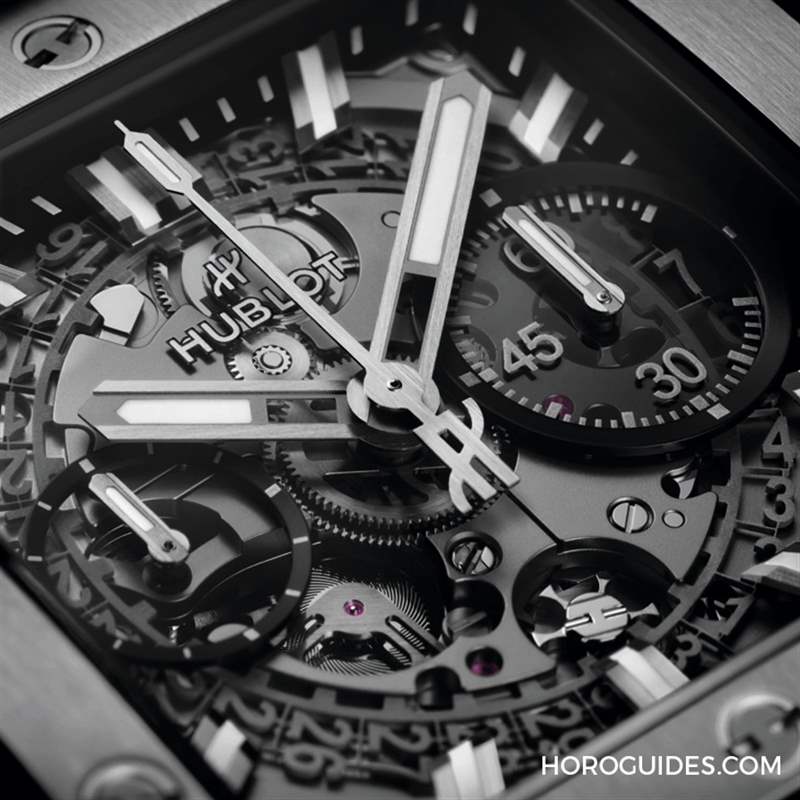 HUBLOT - 高階運動方表這樣搭，怎一個瀟灑了得｜Hublot Square Bang Unico計時碼表
