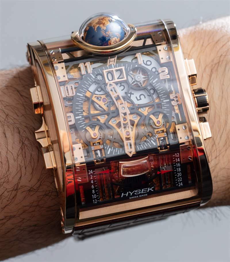 不再生產(chǎn):550,000 美元 Hysek Colosso GMT 三問腕表 不再生產(chǎn):550,000 美元 Hysek Colosso GMT 三問腕表-復(fù)刻表