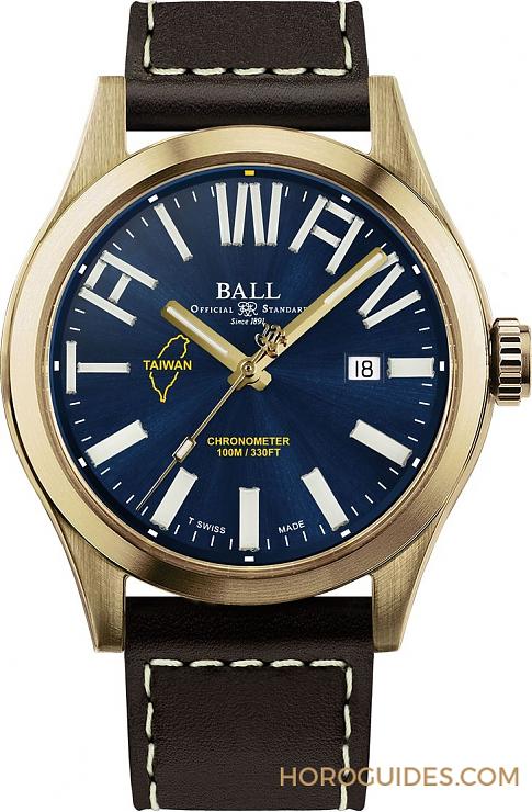 BALL WATCH - 鐵道迷注意！ 波爾表Engineer III 臺(tái)灣騰云號(hào)火車130周年紀(jì)念腕表