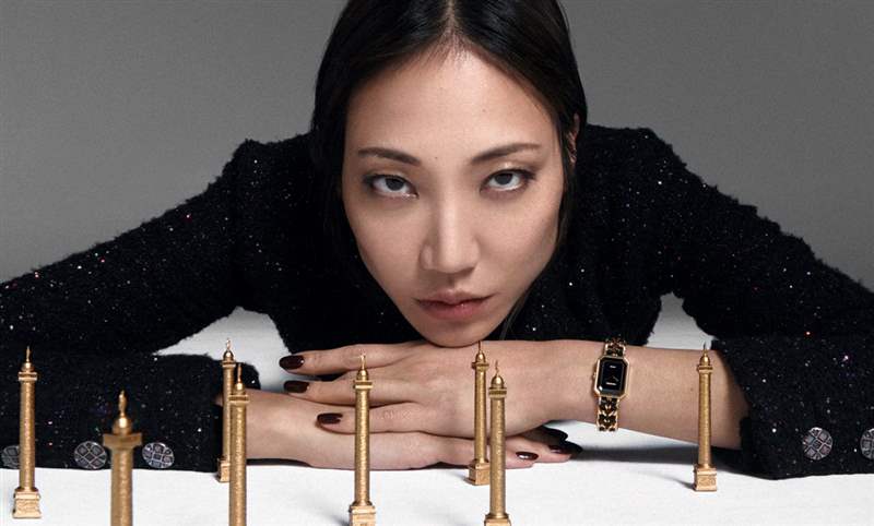 35年經(jīng)典CHANEL Première腕表升級(jí)再現(xiàn)，超模樸秀珠同框揭幕