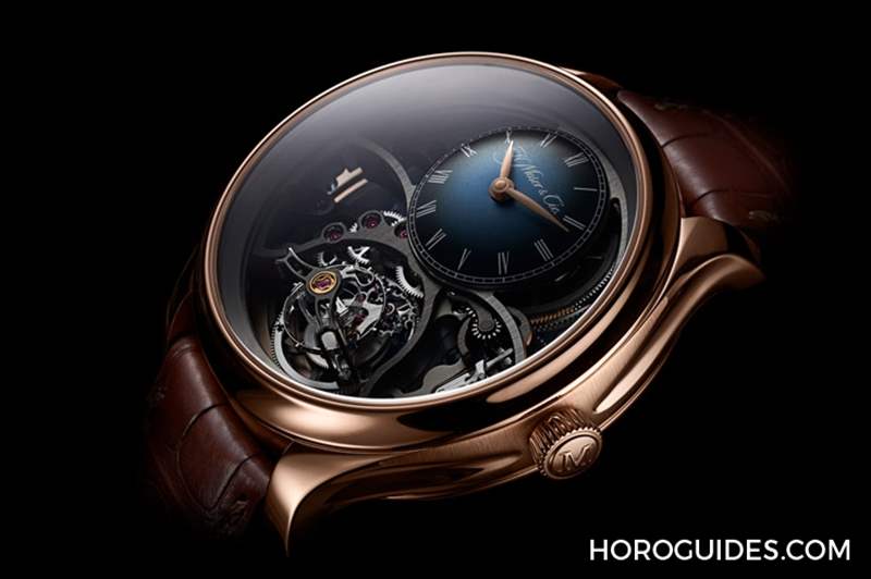 賀高登鐘表50周年！ H. Moser & Cie.勇創(chuàng)者圓柱陀飛輪鏤空紀(jì)念腕表限量發(fā)行