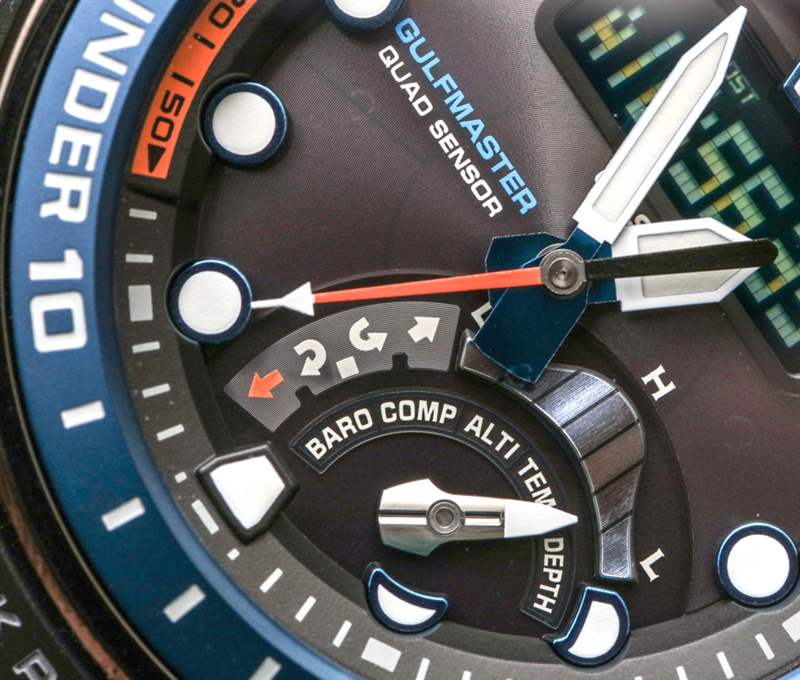 卡西歐G-Shock Master Of G Gulfmaster GWNQ1000-1A手表評論-復(fù)刻表