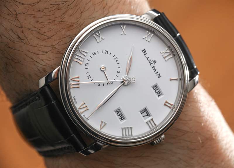 寶珀Villeret Quantieme Annuel GMT手表-復(fù)刻表