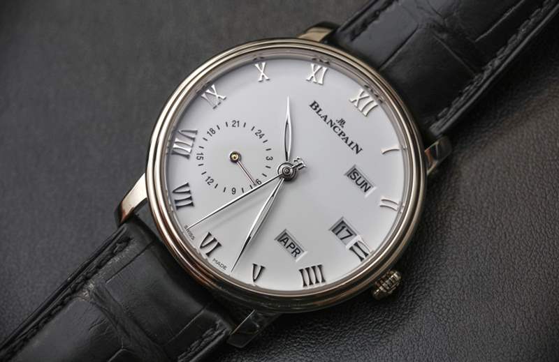 寶珀Villeret Quantieme Annuel GMT手表-復(fù)刻表