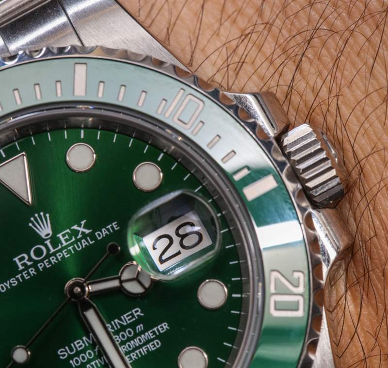 勞力士Submariner 116610LV在綠色手表評論-復刻表