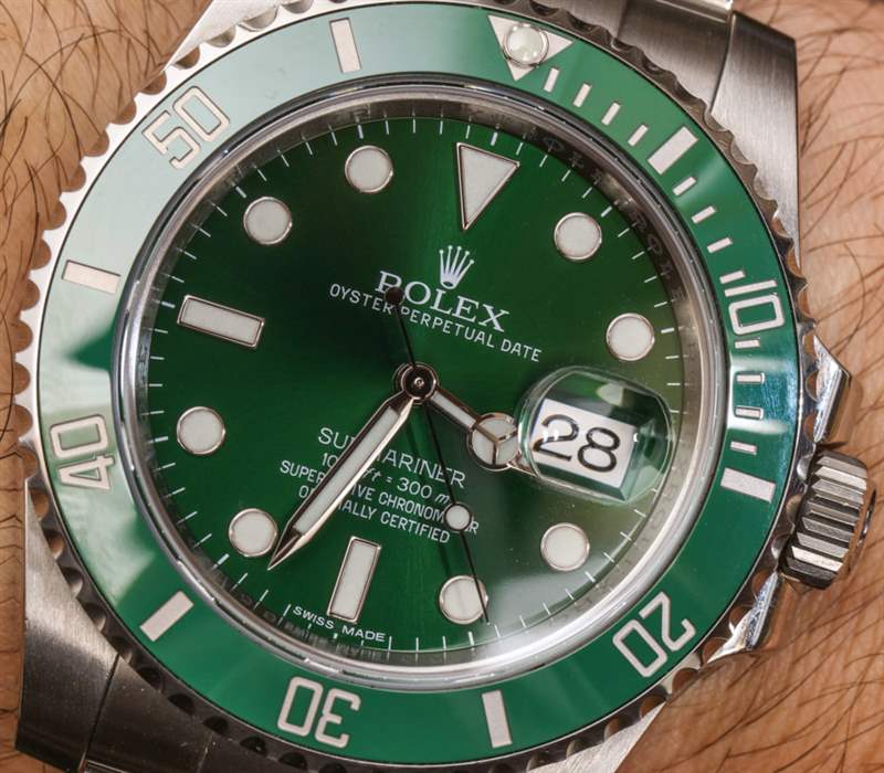 勞力士Submariner 116610LV在綠色手表評論-復刻表