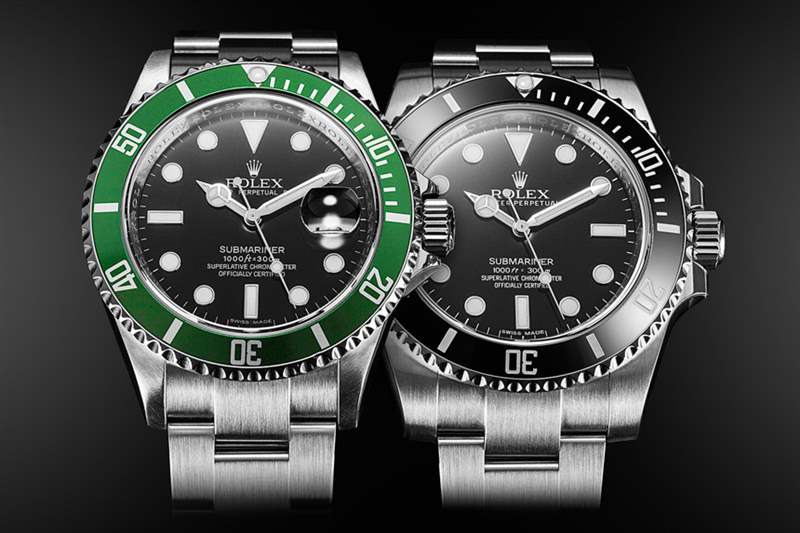 勞力士Submariner 116610LV在綠色手表評論-復刻表