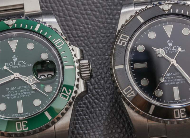 勞力士Submariner 116610LV在綠色手表評論-復刻表