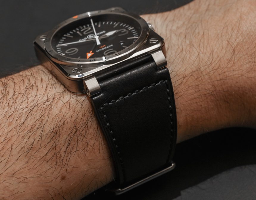 柏萊士Bell & Ross BR 03-93 GMT手表上手-復(fù)刻表