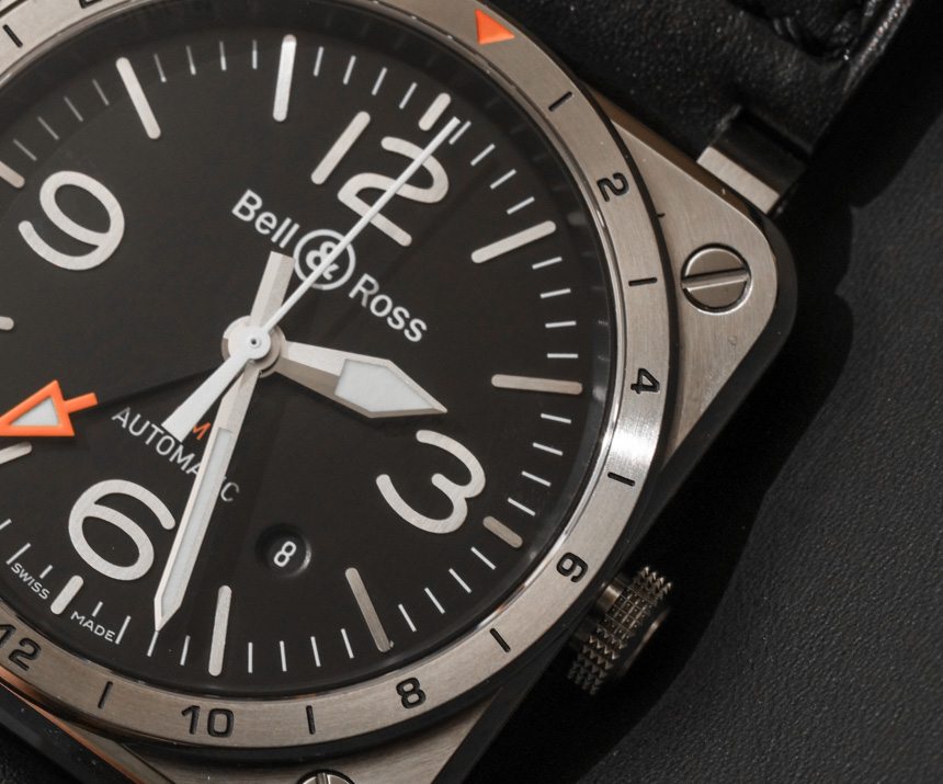 柏萊士Bell & Ross BR 03-93 GMT手表上手-復(fù)刻表