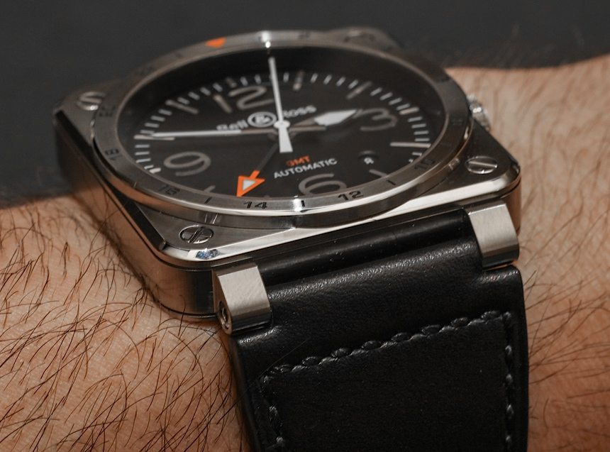 柏萊士Bell & Ross BR 03-93 GMT手表上手-復(fù)刻表