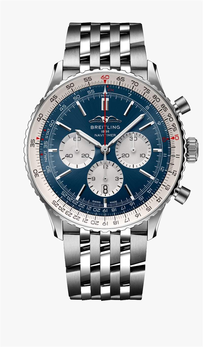 Breitling航空經(jīng)典N(xiāo)avitimer70周年聯(lián)乘國(guó)泰GMT腕表限量200枚-復(fù)刻表