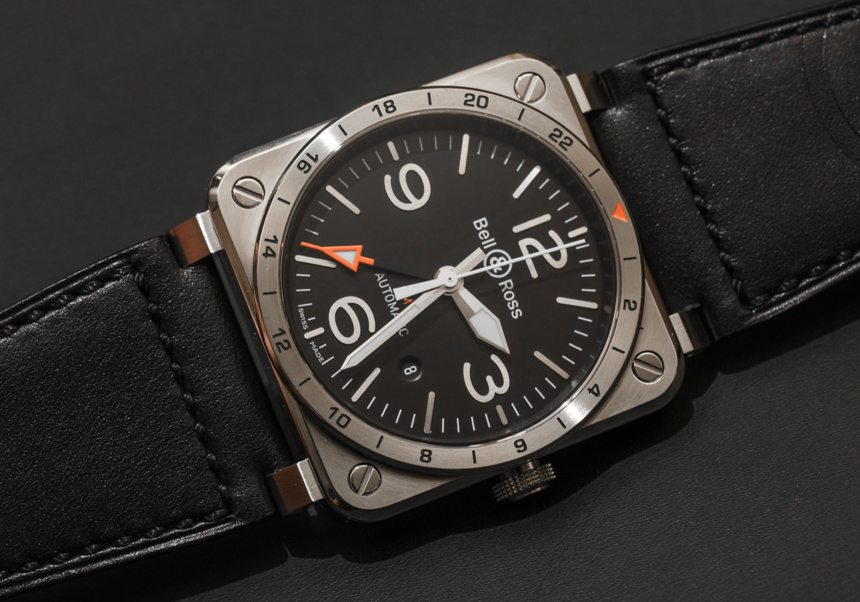 柏萊士Bell & Ross BR 03-93 GMT手表上手-復(fù)刻表