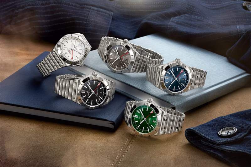 CHRONOMAT AUTOMATIC GMT 40機(jī)械計(jì)時(shí)自動(dòng)腕錶GMT 40(圖片來(lái)源:Breitling) Breitling航空經(jīng)典N(xiāo)avitimer70周年聯(lián)乘國(guó)泰GMT腕表限量200枚-復(fù)刻表