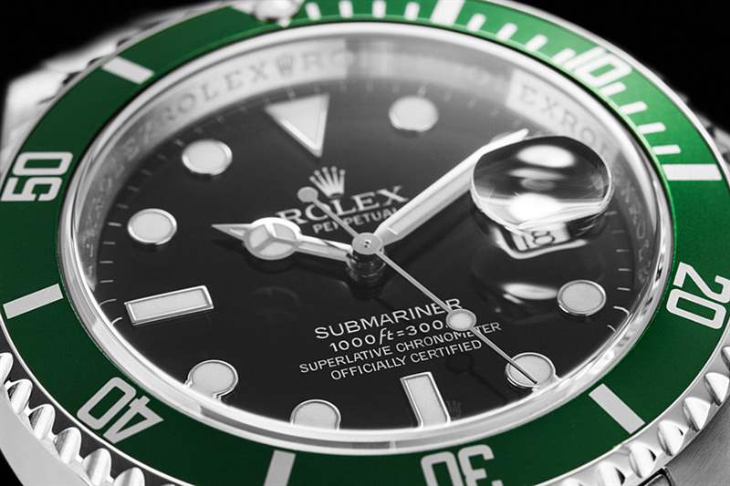 勞力士Submariner 116610LV在綠色手表評論-復刻表