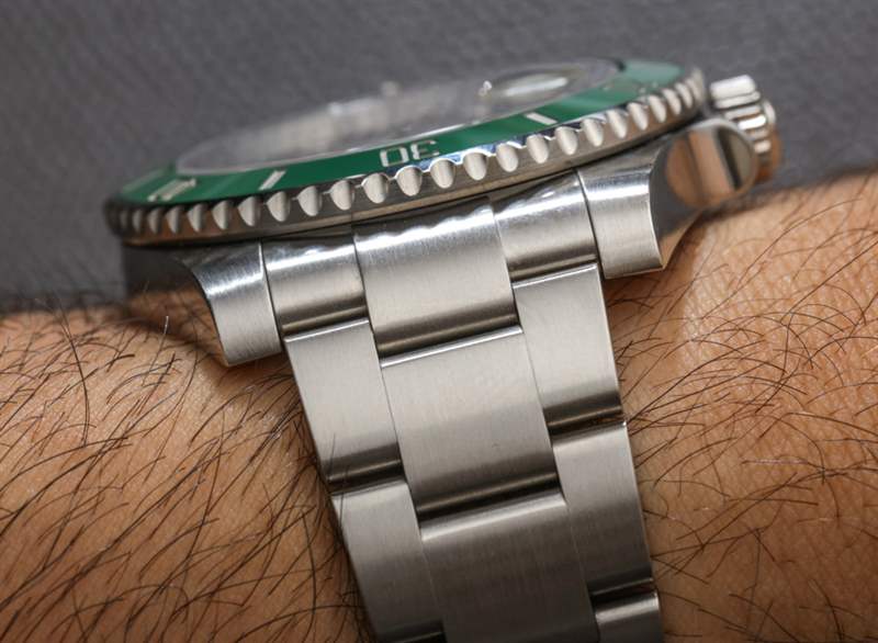 勞力士Submariner 116610LV在綠色手表評論-復刻表