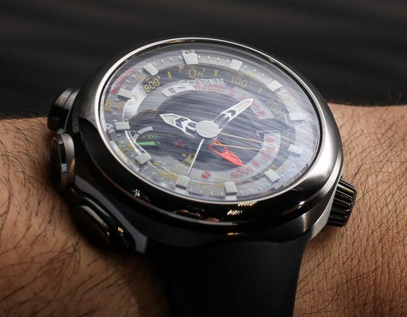 西鐵城Promaster Altichron Cirrus腕表上手體驗-復(fù)刻表