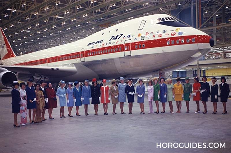BREITLING - 頌揚(yáng)原始巨無(wú)霸噴射機(jī)，BREITLING Navitimer B01「波音747限量版」