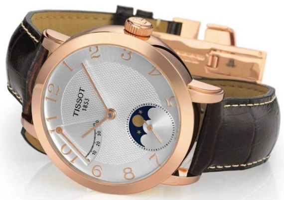 Tissot Sculpture Line Moonphase 2 天梭雕塑線月相“寶璣寶寶”腕表-復(fù)刻表