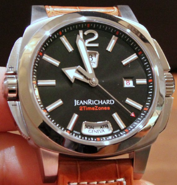 JeanRichard 2Timezones watch 5 JeanRichard理查德雙時(shí)區(qū)手表-復(fù)刻表