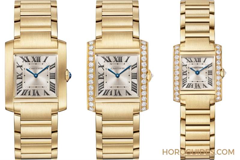CARTIER - 法國坦克回來了！ Cartier Tank家族唯一鏈帶表款Tank Fran?aise改版回歸