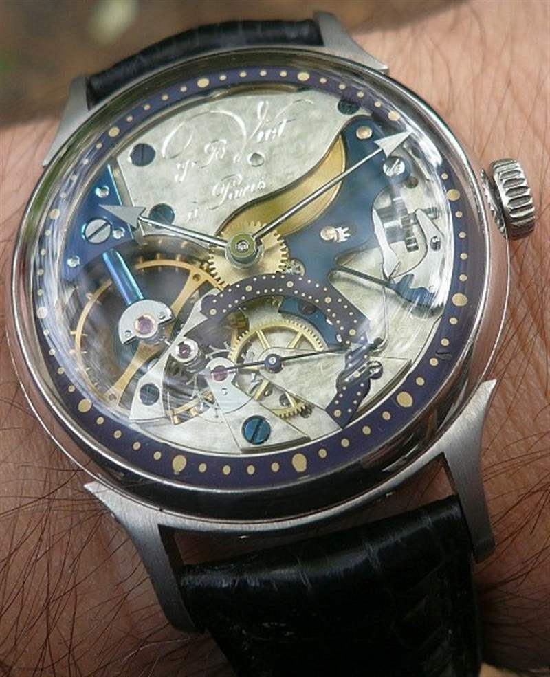 J-B Viot In Paris Watch 1 法國(guó)巴黎J-B Viot “In Paris” 鏤空機(jī)械手表-復(fù)刻表